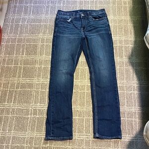 Buckle Men's Dark Blue Straight Jeans